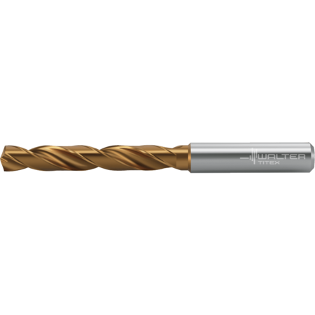 WALTER High Performance Drills, 0.315 Inch Diameter, DC160-05-A0, Solid Carbi DC160-05-08.000A0-WJ30ET